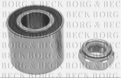 BORG & BECK bwk112 -  Комплект подшипника ступицы колеса